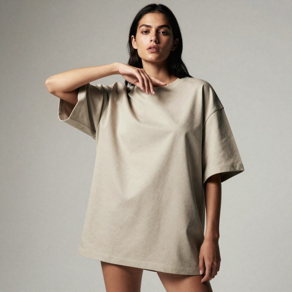 Oversized T-Shirt - Black