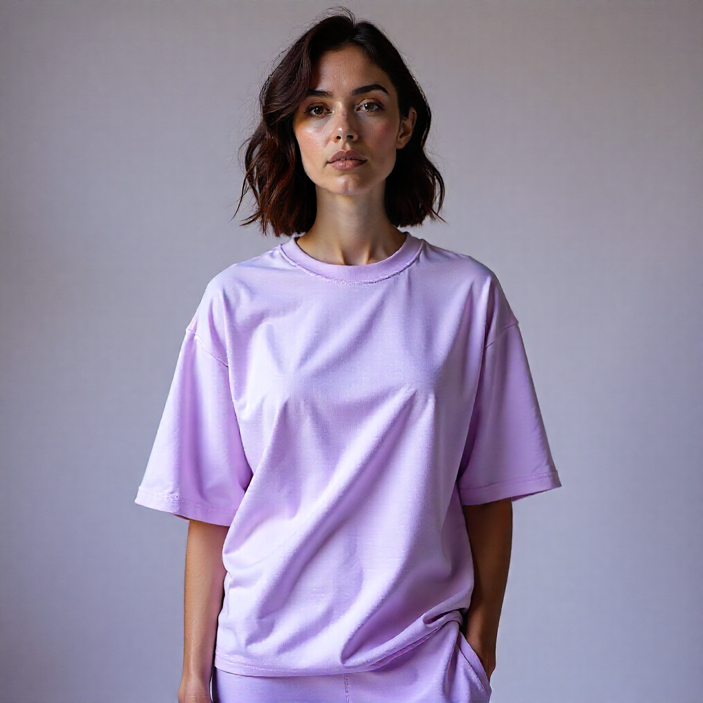 Oversized T-Shirt - Beige