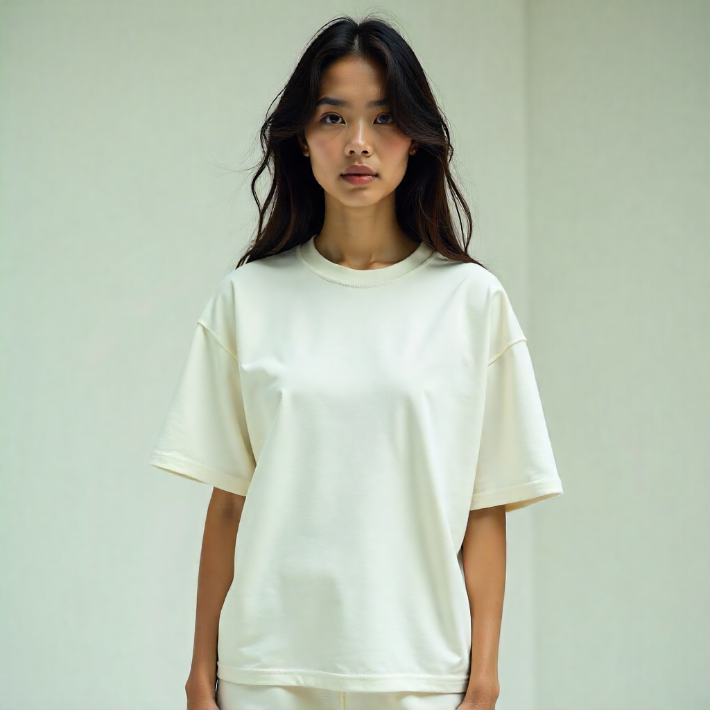 Oversized T-Shirt - Brown